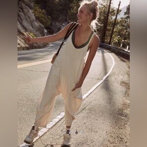 FP movement oatmeal Heather onesie